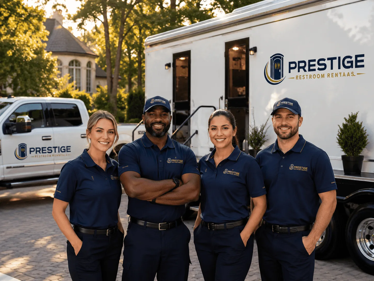 Trusted Luxury Portable Restrooms company in Mcnabb, IL